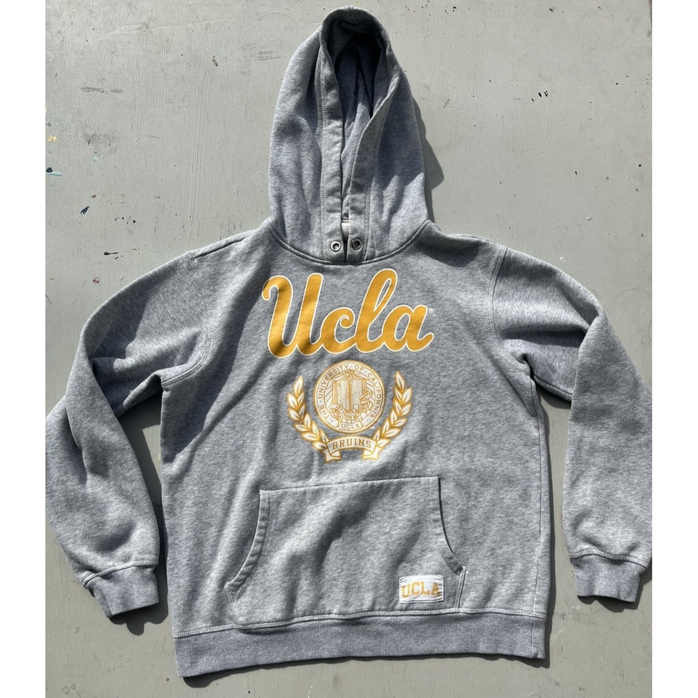 Men's H&M Sweatshirt Gray UCLA S College Active Spell-Out NCAA SOCAL University